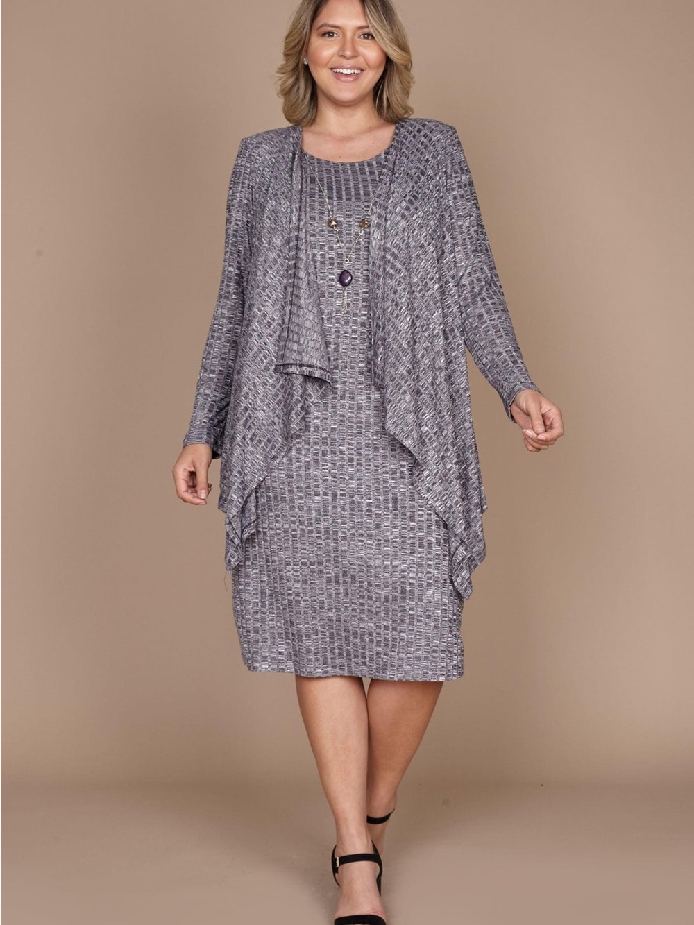 R&M Richards Women's Short Cascade Jacket Dress Formal
